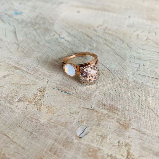 Afbeeldingen van Rosegold ring