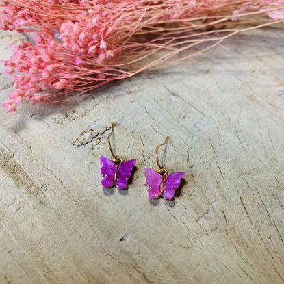 Afbeeldingen van Butterfly purple