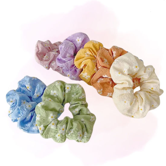 Afbeeldingen van Flower Scrunchie